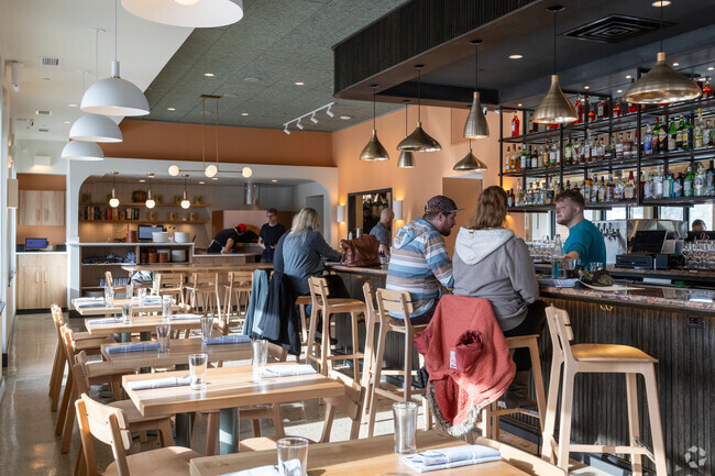 Myrth in downtown Ada serves up amazing pizza and cocktails for lunch and dinner.