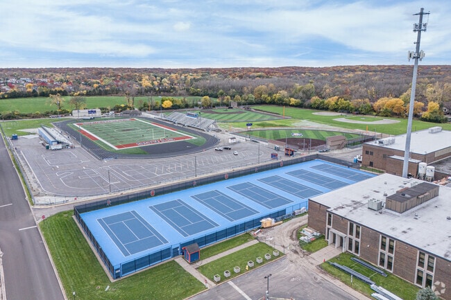 Amos Alonzo Stagg High School has 2,566 students.