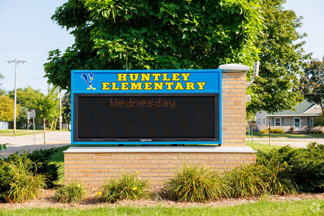 Huntley Elementary School is home to the Roadrunners.