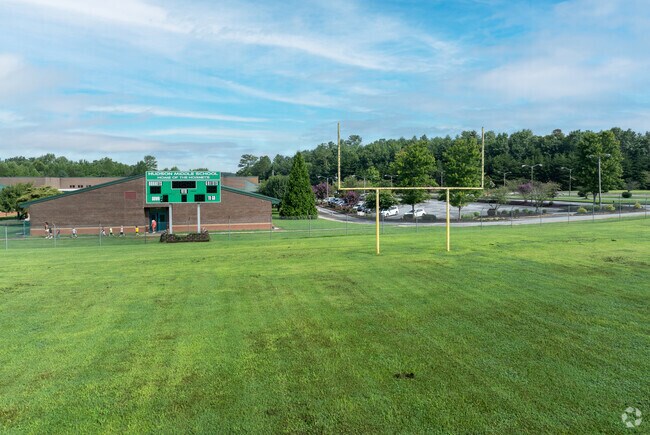 There are 38 equivalent full-time teachers at Hudson Middle School.