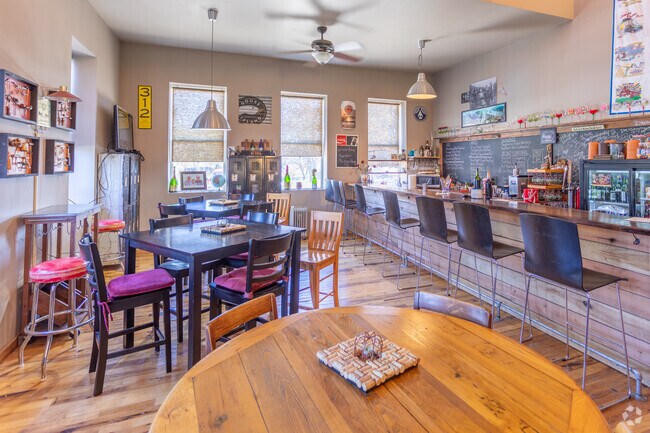 At Schoolyard Winery in Verona patrons can order glasses paired with cheese boards.