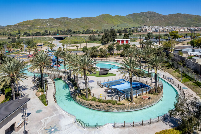 The Cove Aquatic Center provides escape from the heat in Glen Avon.