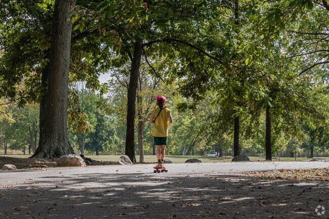 Enjoy outdoor activities at Southeastway Park in Indianapolis.