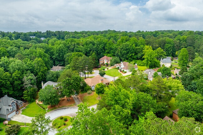 Audubon Forest offers well planned streets, blending privacy and community in a wooded landscape.