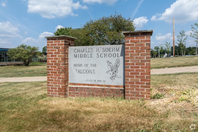 Charles H Boehm Middle School has just over 700 students.