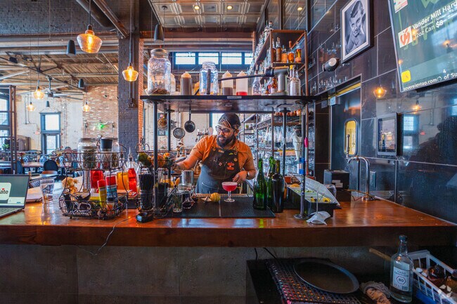 Sovereign Gastropub features an extensive menu of craft cocktails.