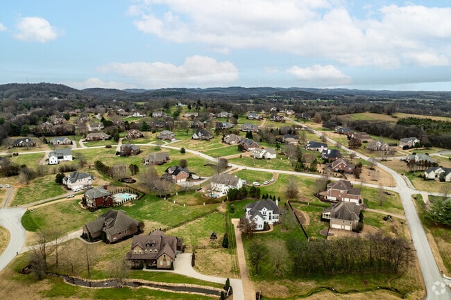 The McLemore neighborhood is made up of up scale homes on large lots.