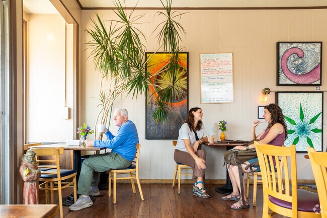 Wildflower Cafe in the Arcata Heights-Northtown neighborhood is a favorite among locals.
