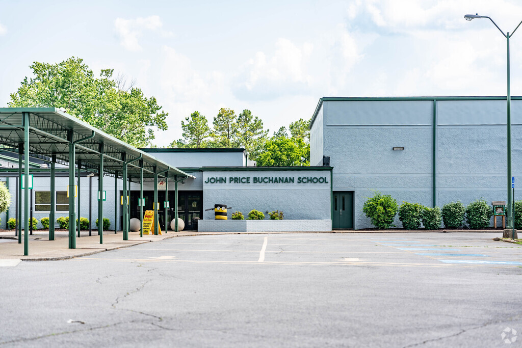 Buchanan Elementary School offers public education to students in the Plainview neighborhood.