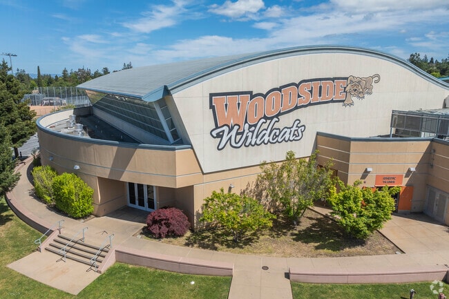 Woodside High, part of Sequoia Union District, serves grades nine through twelve.
