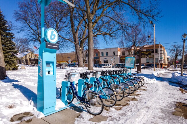 Bike rentals are available throughout Walker's Point.