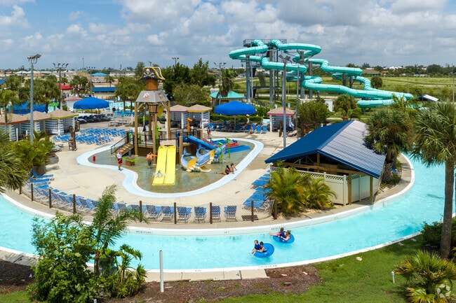 SunSplash Water Park at Kennedy Lake Park is just minutes from Jacaranda.