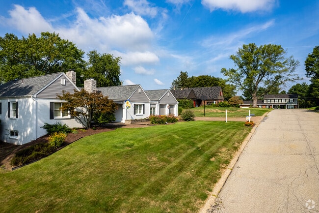 Mount Vernon homes sit on larger lots that have beautiful landscaping.