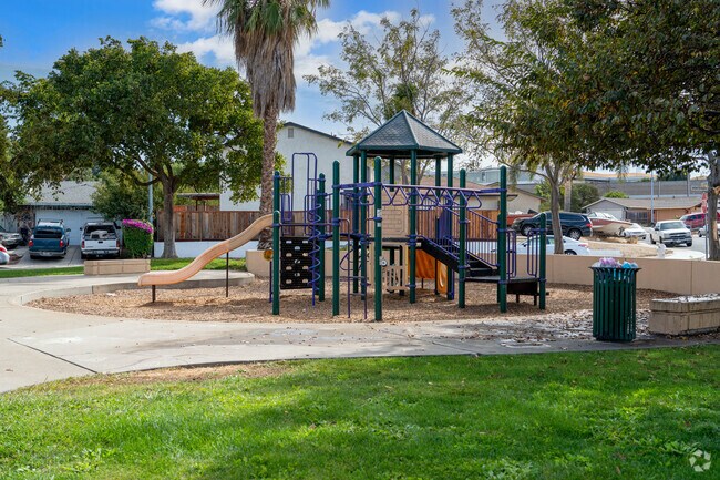 Hickory Meadows Park includes a playground and grassy area in Bay Point West.