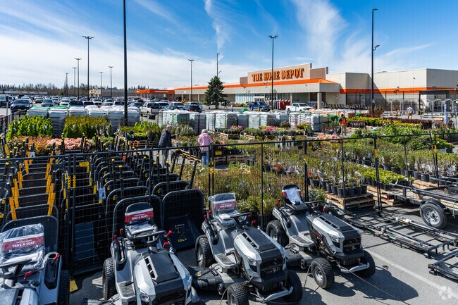 Big-box businesses in Kalifornsky include the Home Depot for everything you may need for your home.