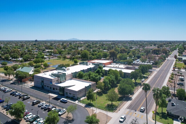 Broadmor Elementary is located on College Ave in Tempe.