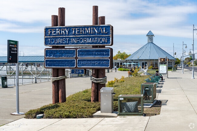 Vallejo Manor commuters and tourists use the Vallejo Ferry Terminal to travel to San Francisco.