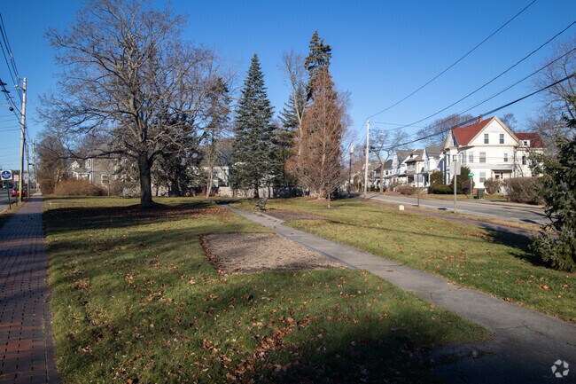 Fesseden Park is a small, half-acre park.