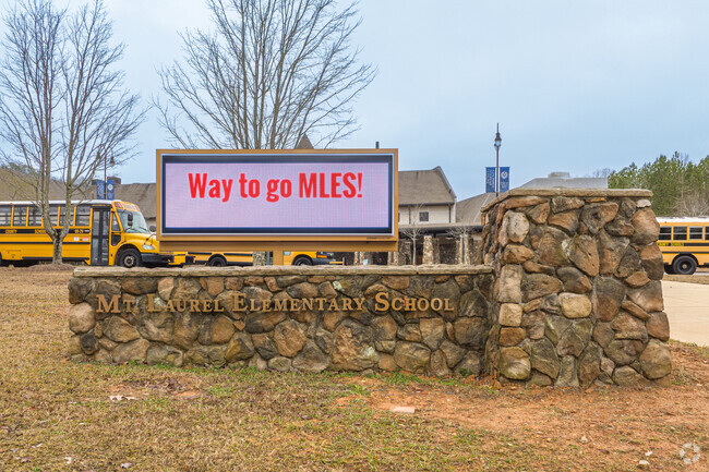 Mt. Laurel Elementary School teaches K - 5th grades.