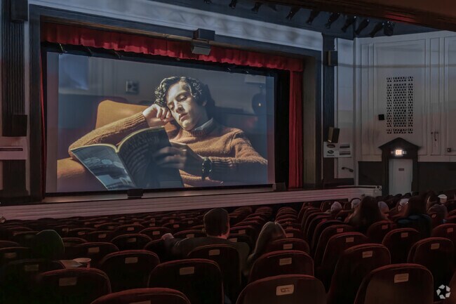 Edmond Town Hall hosts cozy movie nights perfect for families and film lovers.