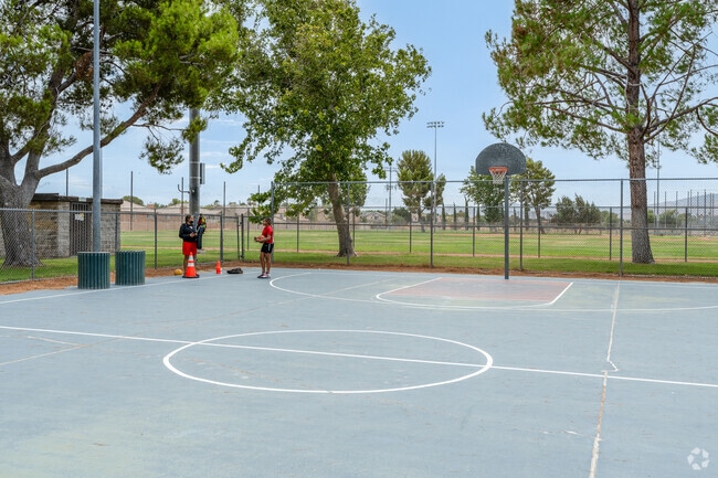 Rawley Duntley Park in West Lancaster has basketball courts and baseball diamonds.