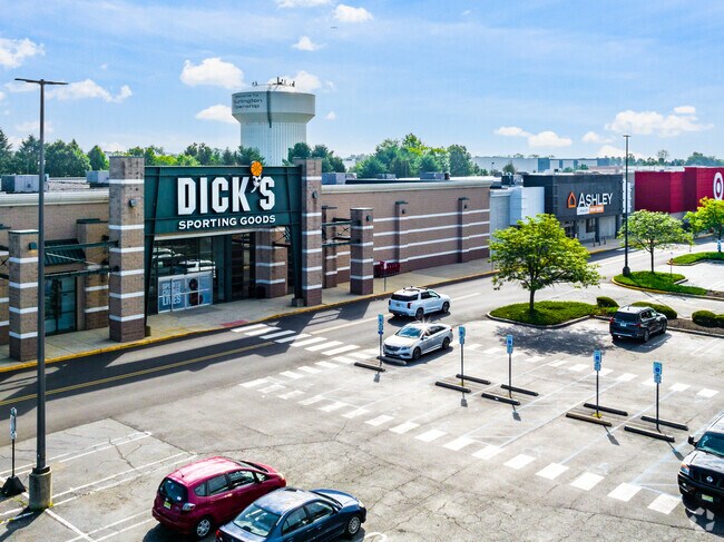 Westampton has access to all the major stores.