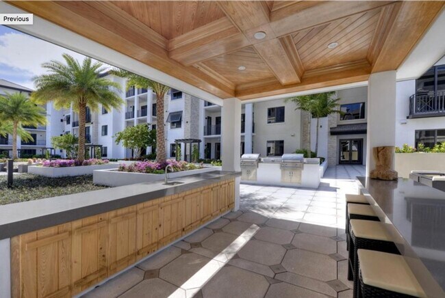 Grilling/dining area