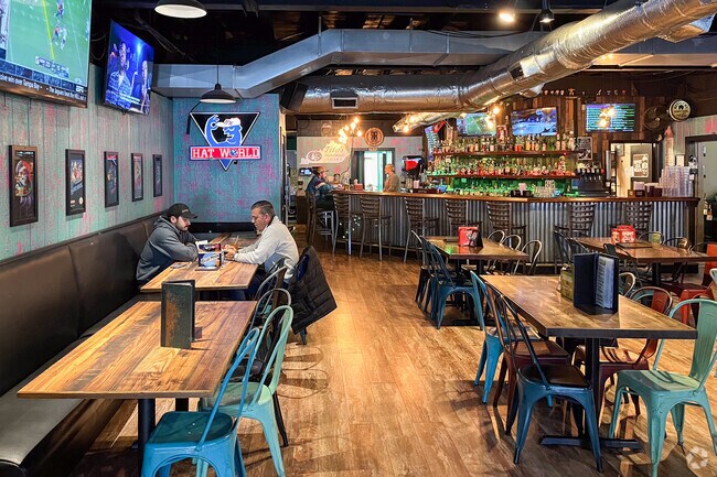 Recbar is a unique restaurant and game room where locals can play games and enjoy a meal.