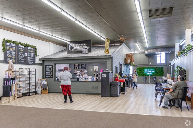 Antigo residents can get ice cream at Spud City Creamery located inside The Mercantile.