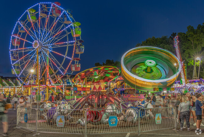 The Parish of St. Catherine of Siena and St. Agnes hosts Riverside's Carnival of Fun.