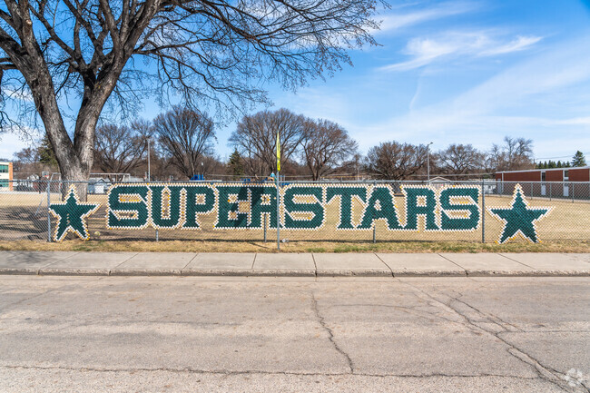 Northridge Elementary School's mascot is the Superstar.