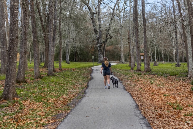 Liberty Municipal Park spans more than 120 acres, featuring trails and sports facilities.