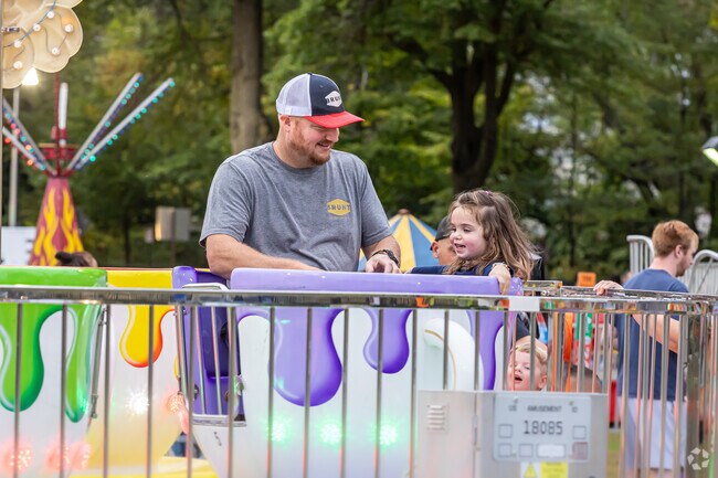 Bristol Mum Festival's smaller midway is perfect for young families.