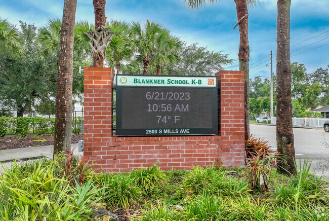 Blankner School Is Located On Michigan Street And Mills Avenue In Orlando.