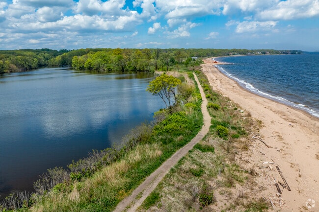 Closer to the Atlantic Ocean, Wolfe's Pond Park has a beach, dog run and tennis courts.