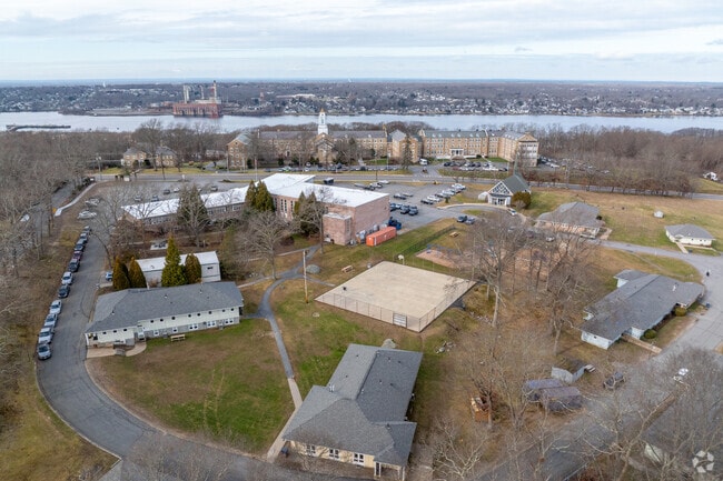 A closer look St. Vincent School Campus in Fall River, Ma.
