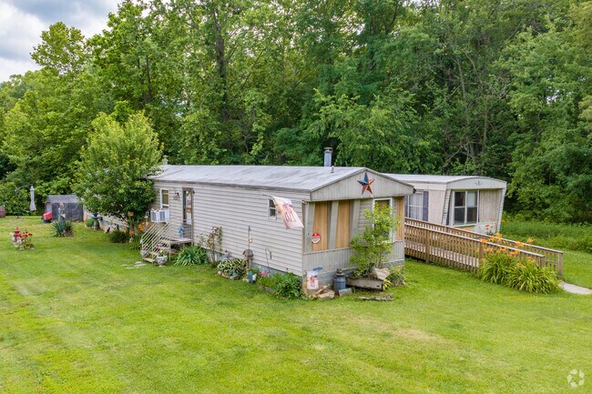Natural Bridge includes several mobile home parks in a rural setting.