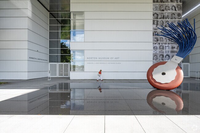 The Norton Museum of Art was founded in 1941 in Wellington.