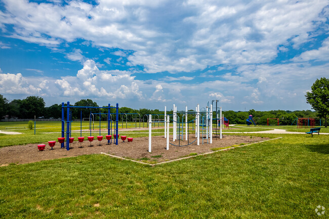 The Truman Elementary School campus connects to the Ozarks Greenway Trail.