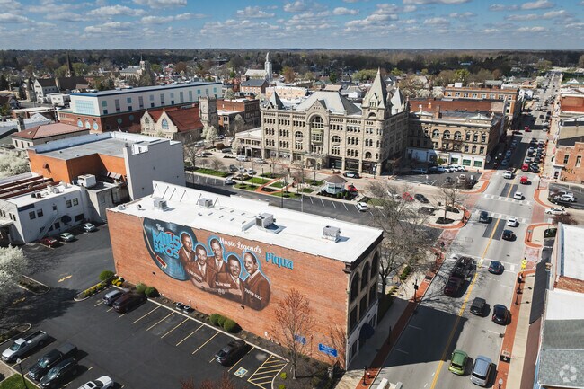Piquafest is the town’s Fourth of July celebration held at Piqua Center, complete with live music, carnival rides and fireworks.