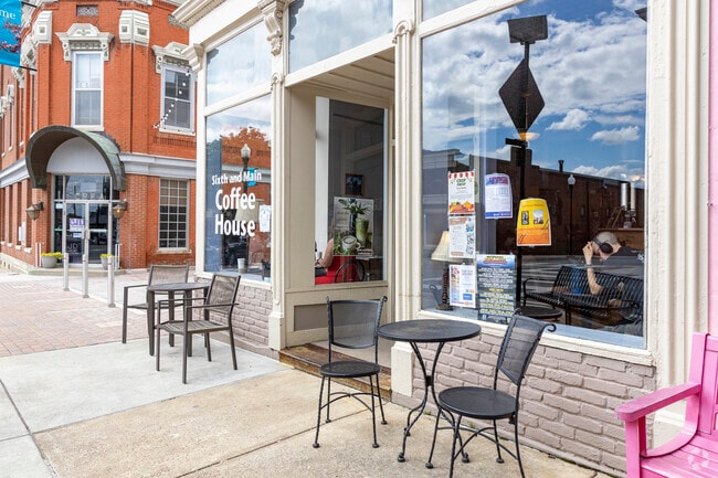 Sixth and Main Coffee House is a great place to meet up with friends.