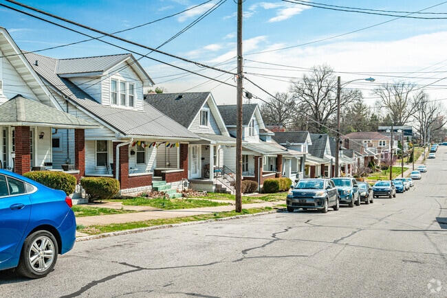 On-street parking is the norm throughout much of Germantown.