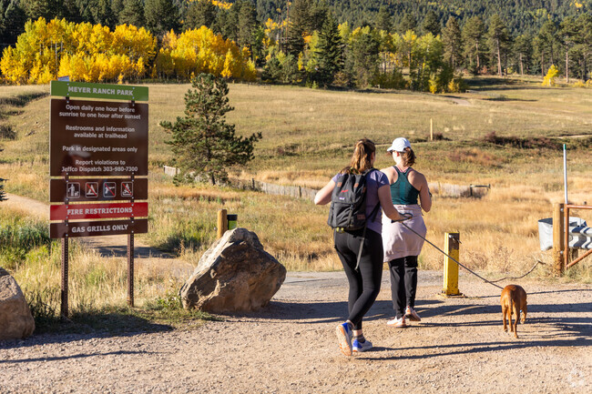 Meyer Ranch Park is a destination for dog walkers, hikers and mountain bikers alike.