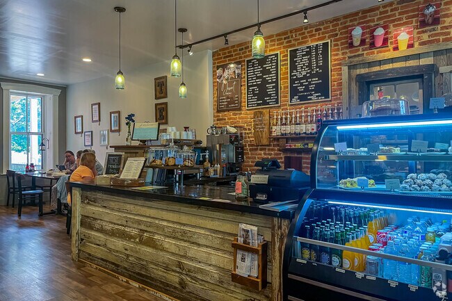 BrickHouse Coffee and Kitchen, a cafe near Lampeter, has become a hot spot for the community.