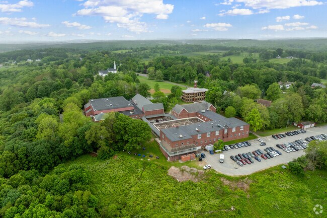 The Woodstock Academy is a private high school serving about 1,000 students in grades 9 through 12.