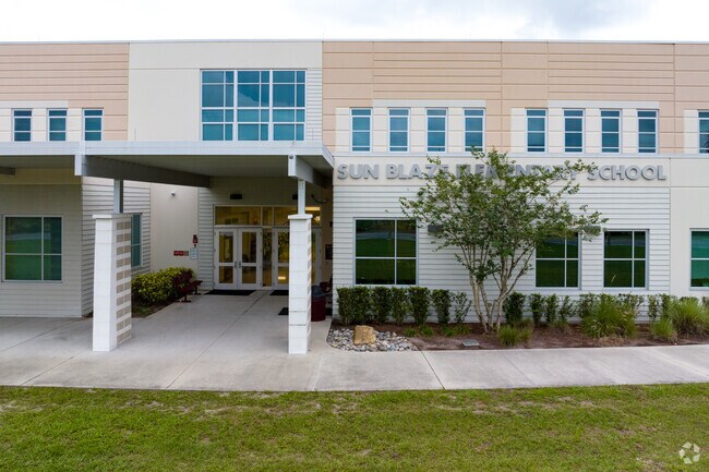 Children at Storey Park are eager to learn upon entering Sun Blaze Elementary School.