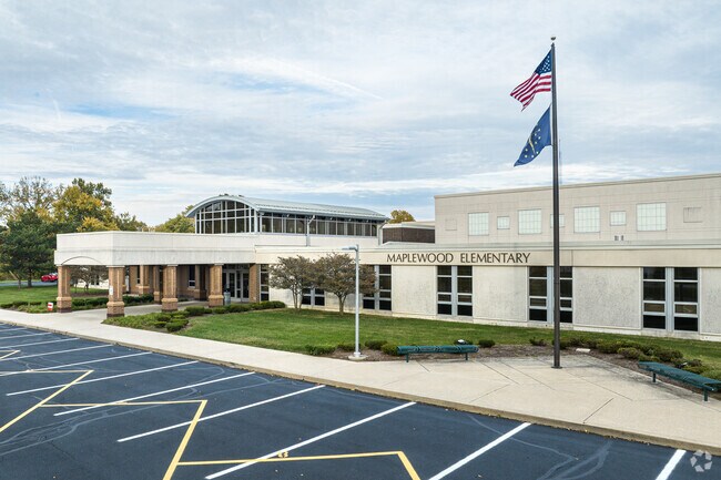 Maplewood Elementary School serves the Stout Field, IN area as a public school.