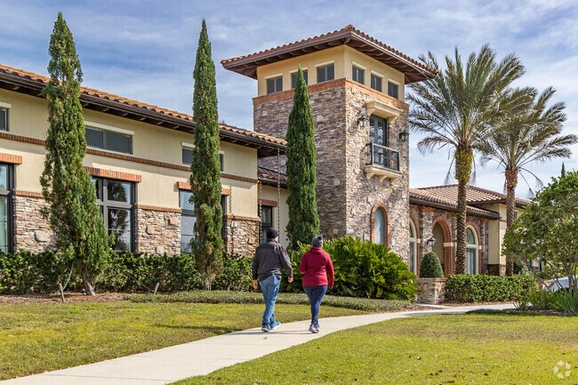 Residents can walk to the club at Estancia in Wesley Chapel.