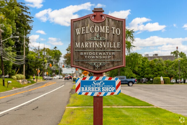 Welcome to Martinsville, part of the Bridgewater Township.