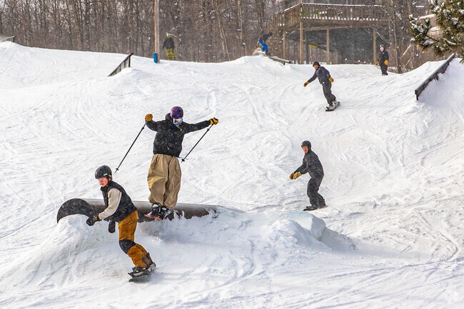 Snowboarding and other outdoor winter sports are a way of life for Duluthians.